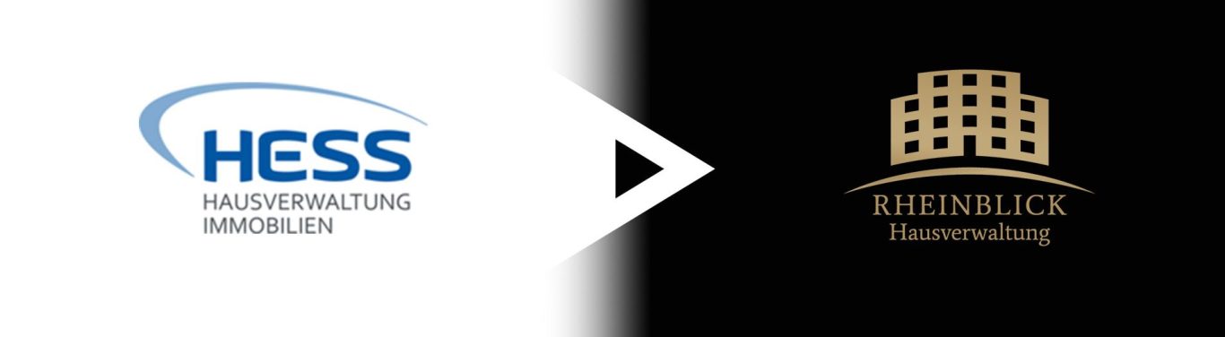 altes Firmenlogo zu Rheinblick Hausverwaltung logo neu
